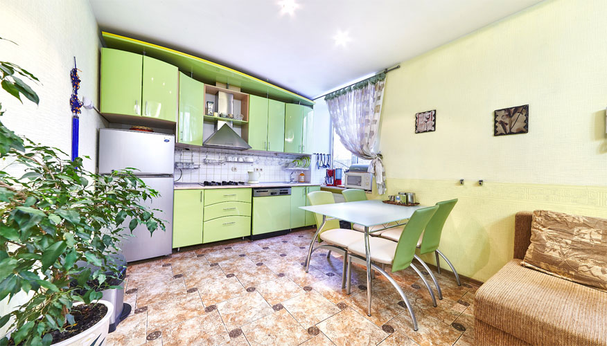 Bright Deluxe Apartment este un apartament de 3 camere de inchiriat in Chisinau, Moldova